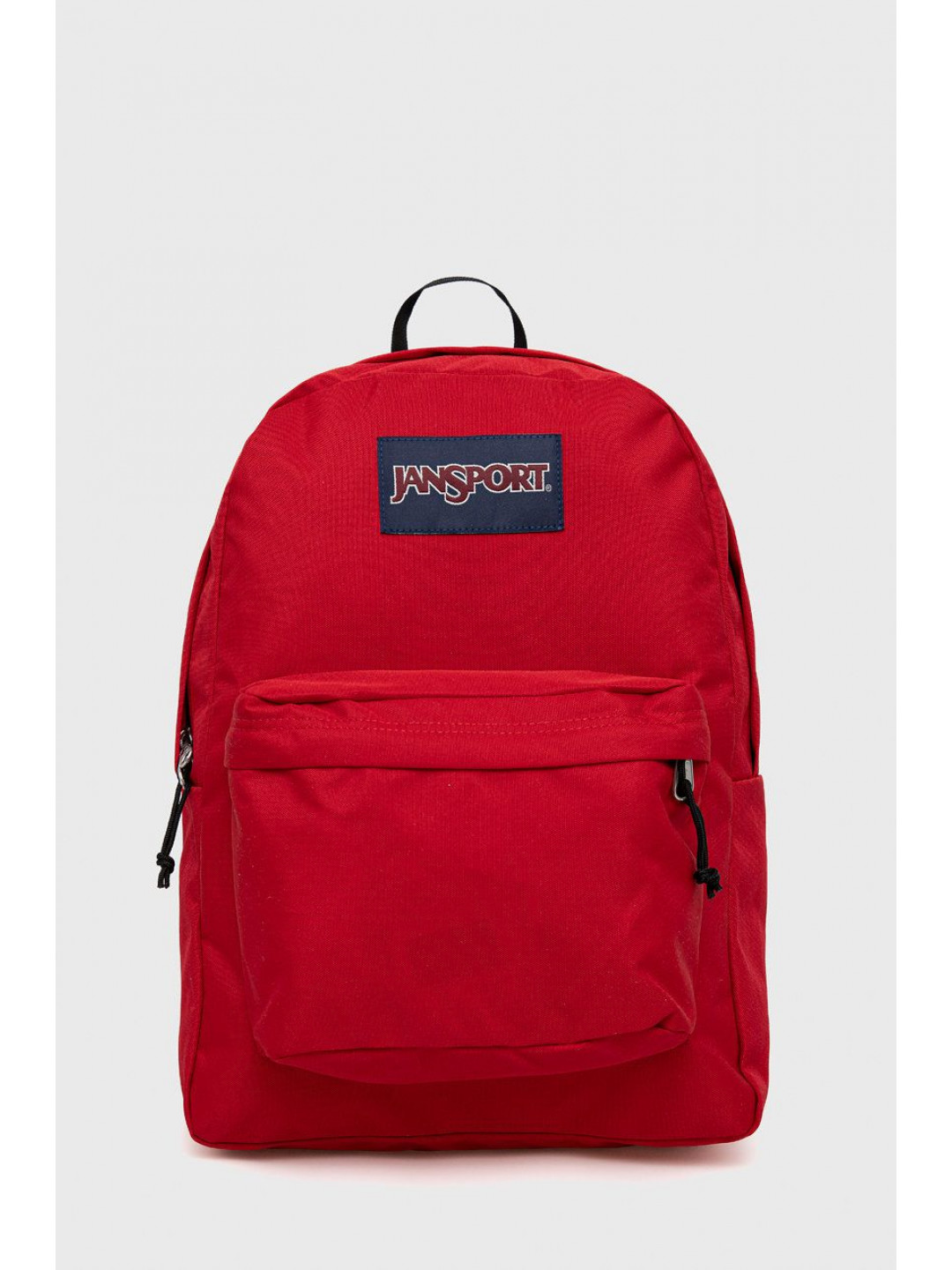 Batoh Jansport červená barva velký hladký